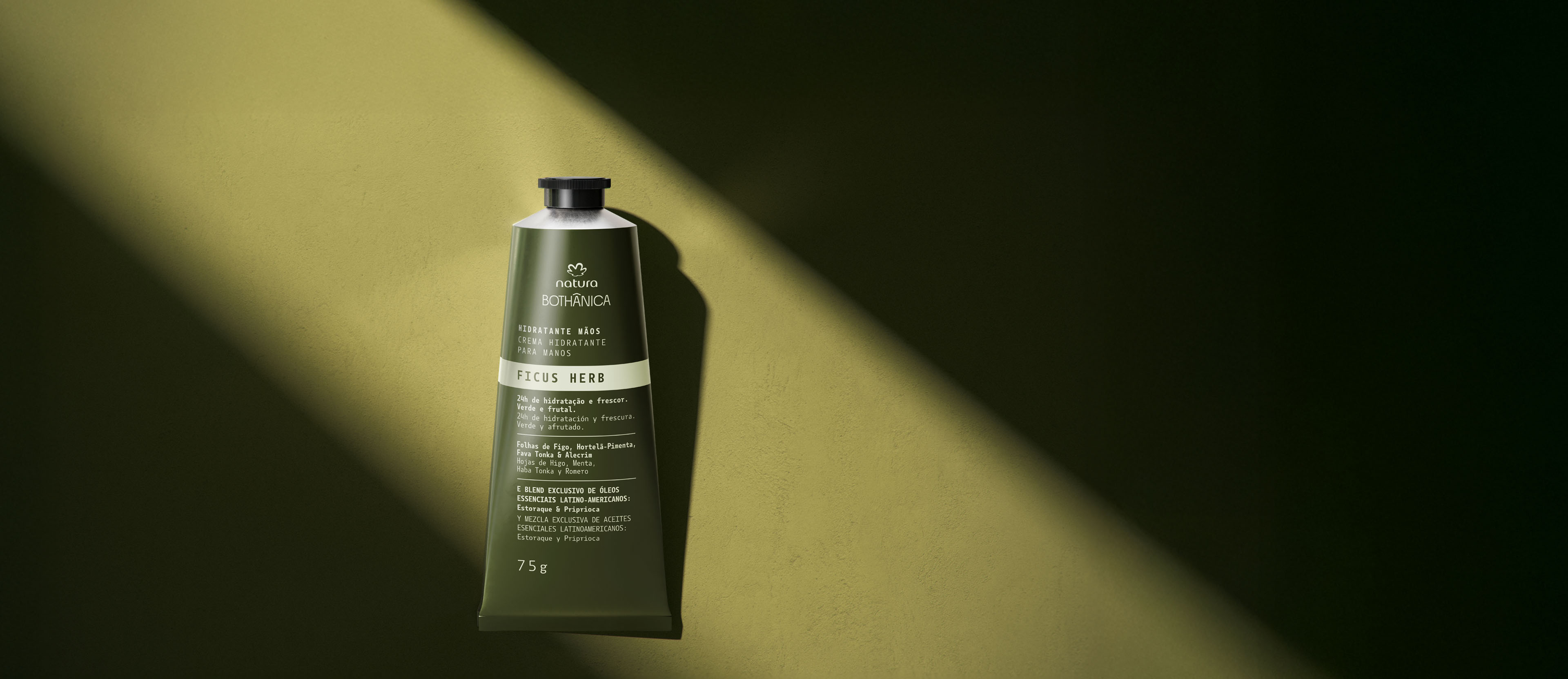 Hidratante para Mãos Natura Bothânica Ficus Herb