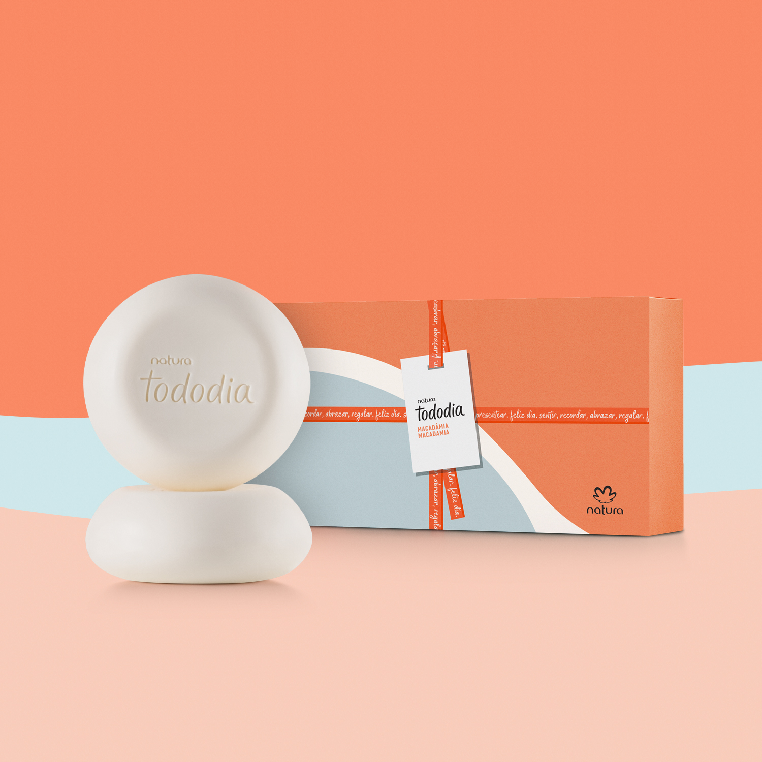 Sabonete em Barra Puro Vegetal Tododia Macadâmia