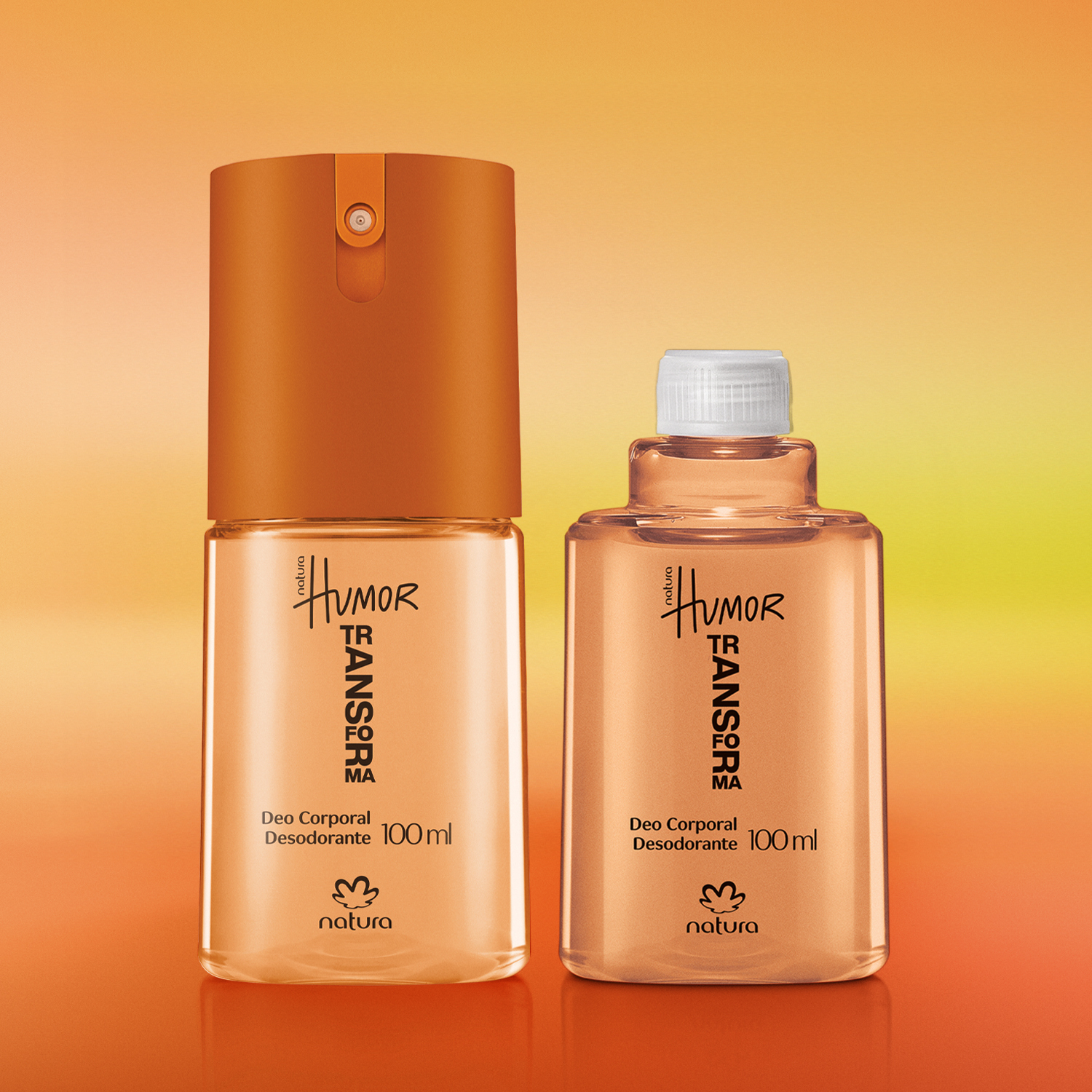 Kit Desodorante Corporal Humor Transforma com Refil