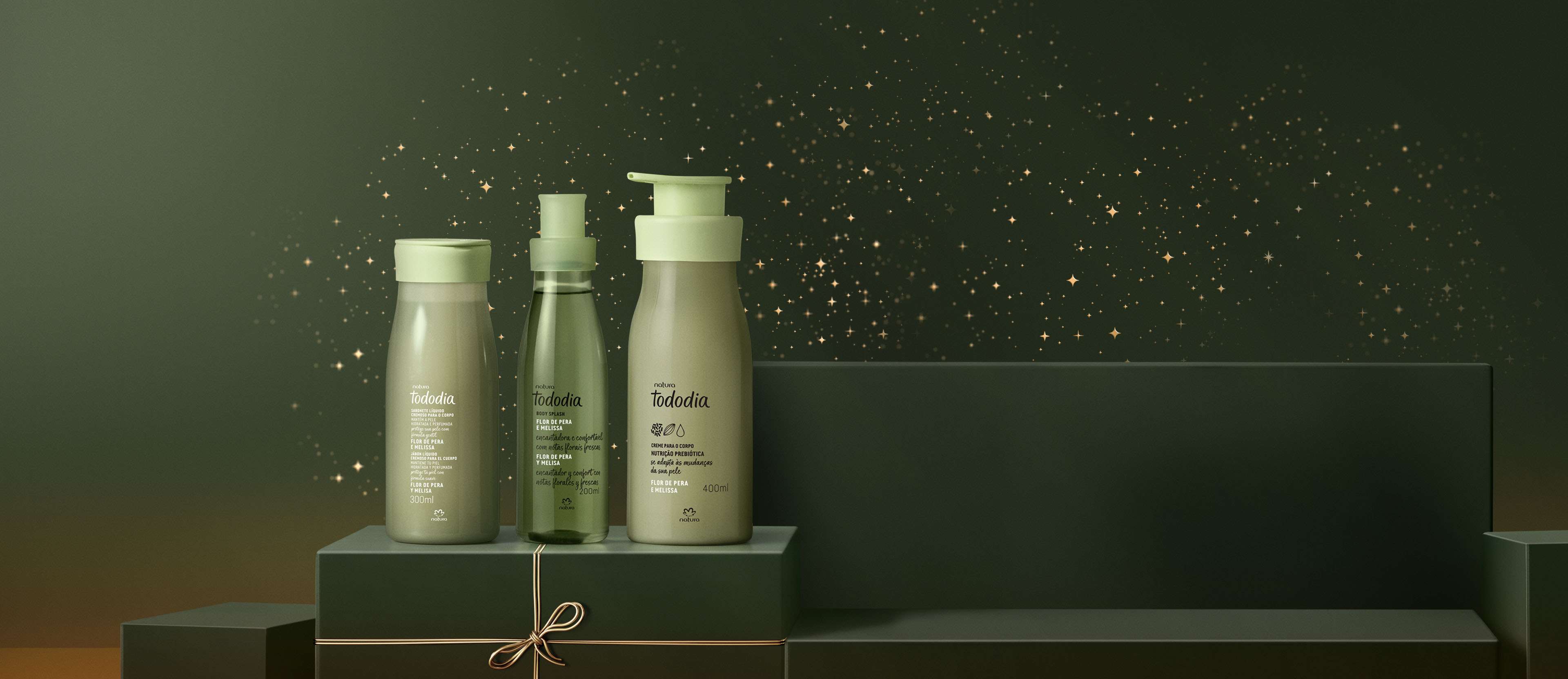 Presente Tododia Flor de Pera e Melissa (3 produtos)