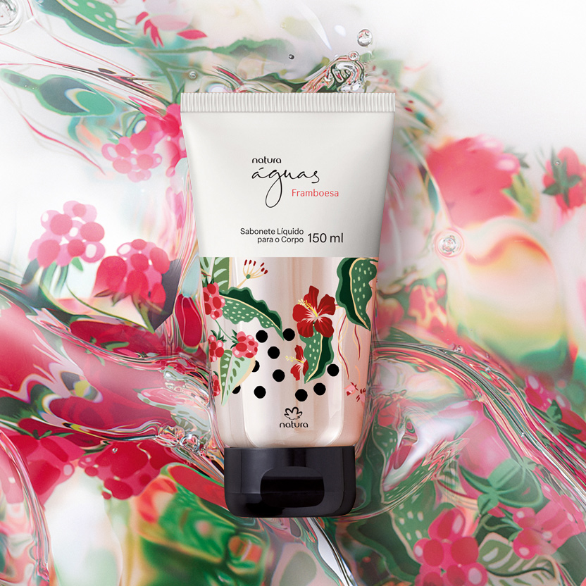Sabonete Líquido para o Corpo Águas Framboesa