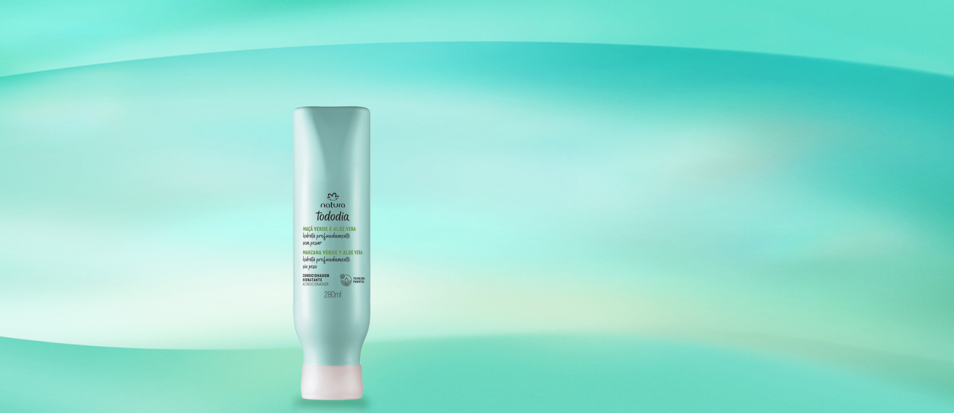 Condicionador Hidratante Tododia Maçã Verde e Aloe Vera 280 ml
