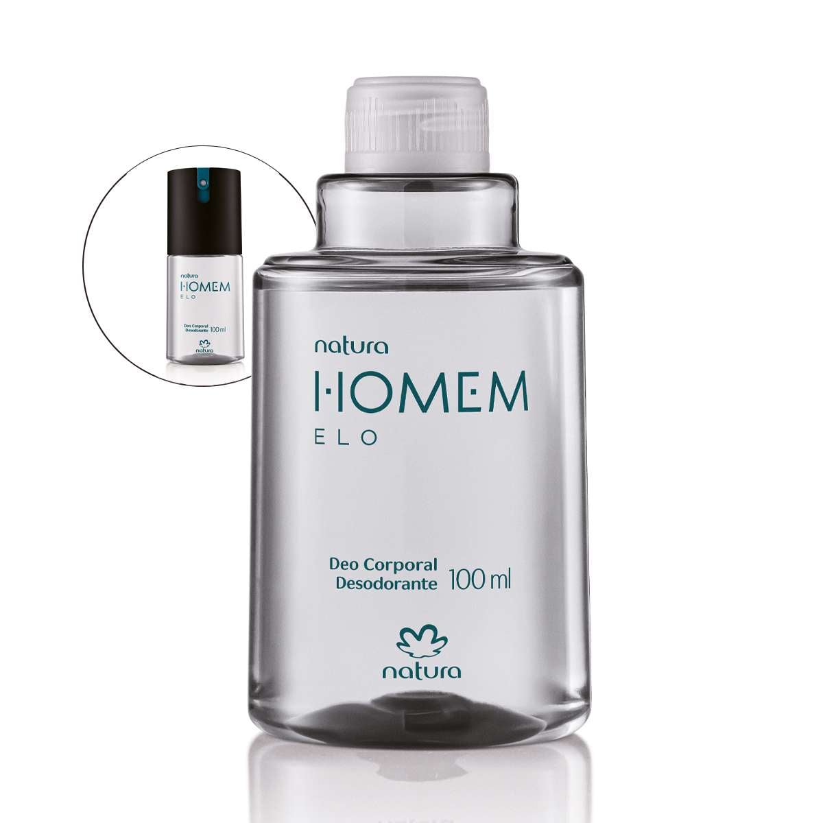 Refil Desodorante Corporal Masculino Natura Homem Elo 100 ml