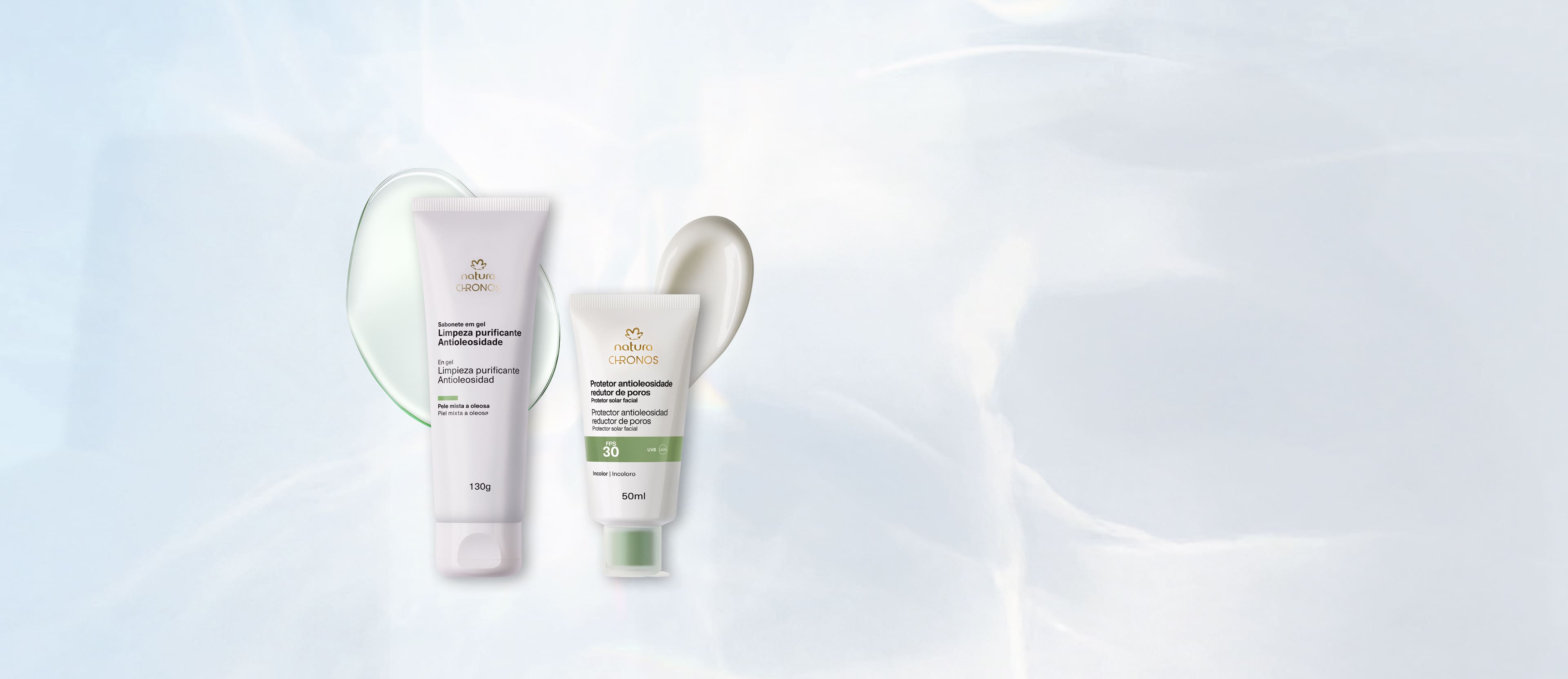 Kit Rotina Antioleosidade Chronos Derma (2 produtos)