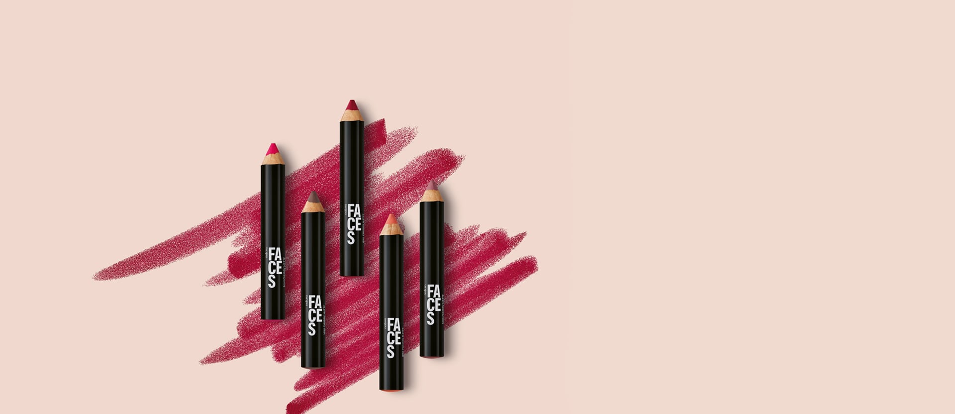 Batom Lápis Matte Nude Faces