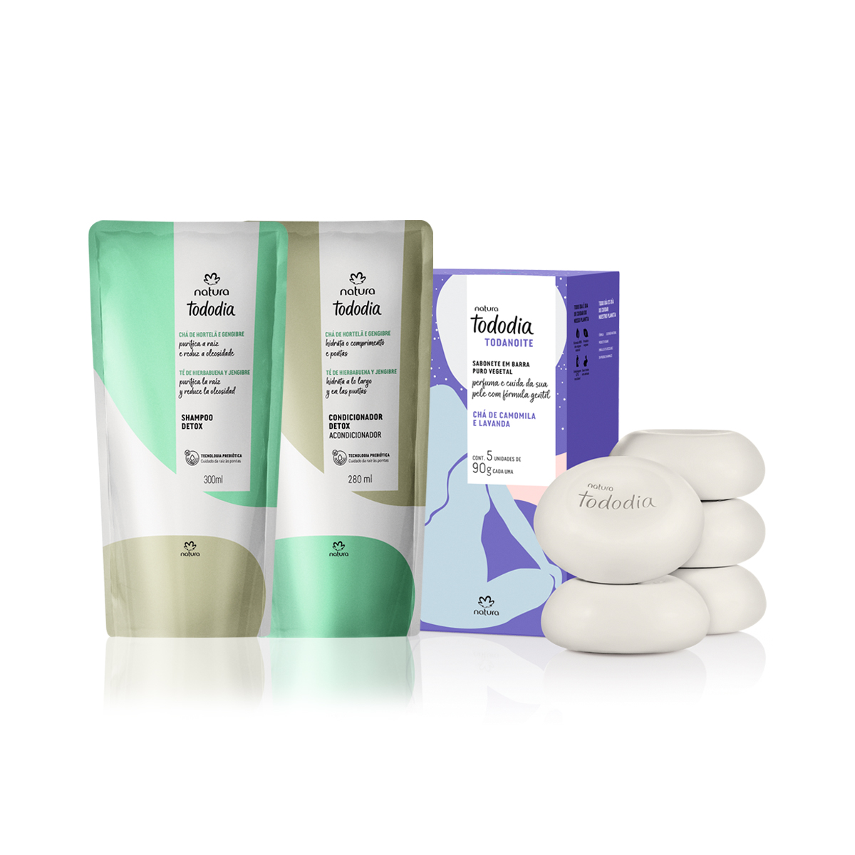 Kit Detox e Sabonete Natura Tododia