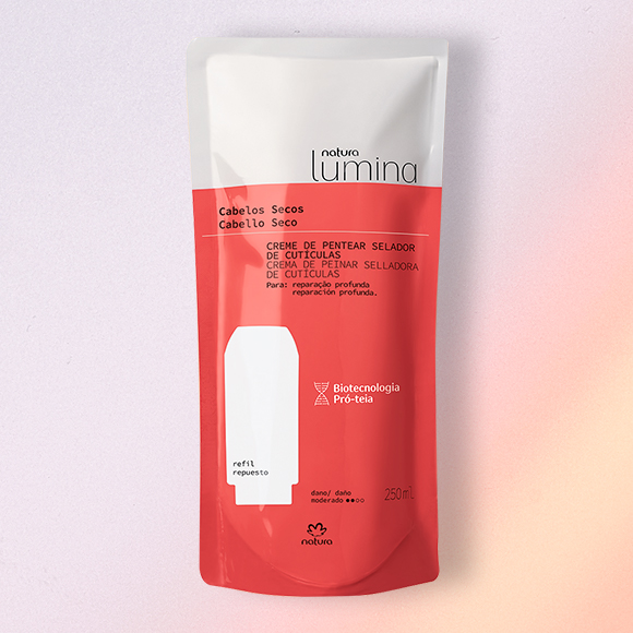 Refil Creme de Pentear Selador de Cutículas Cabelos Secos