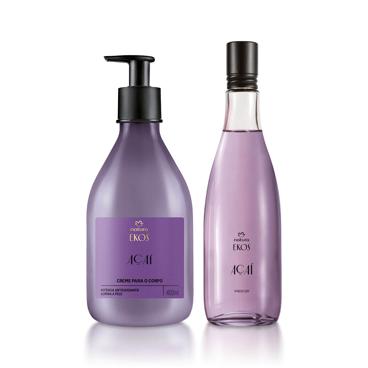 Kit Ekos Açaí Creme para o Corpo e Frescor