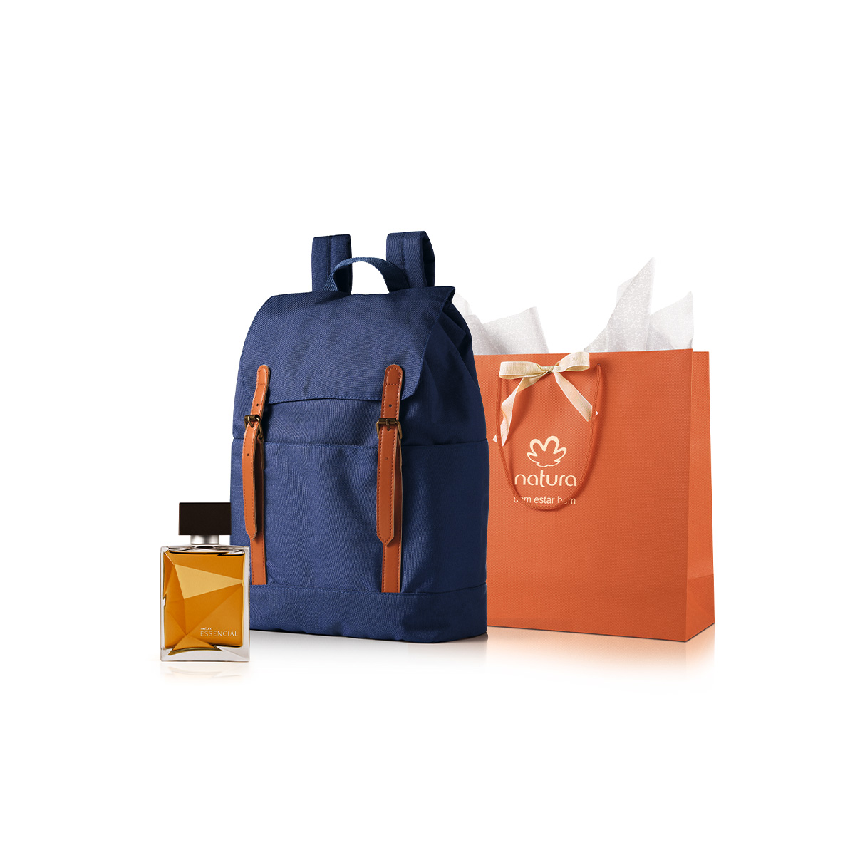Presente Natura Essencial com Mochila (2 produtos)