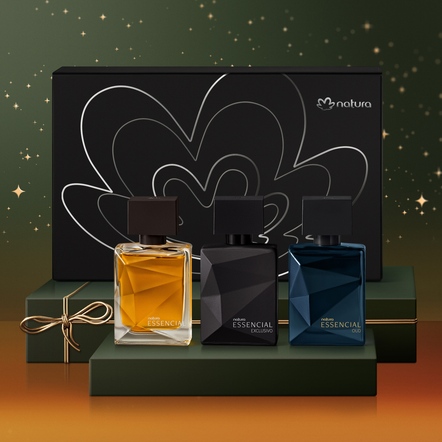 Presente Natura Essencial Masculino Miniaturas (3 unidades)