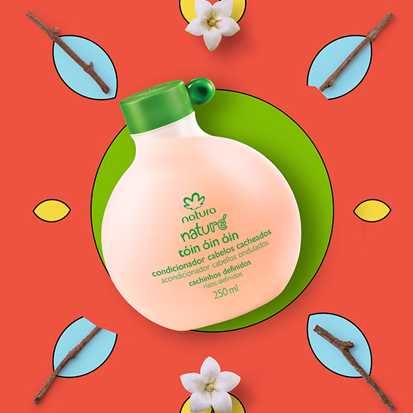 Condicionador Cabelos Cacheados Tóin Óin Óin Natura Naturé