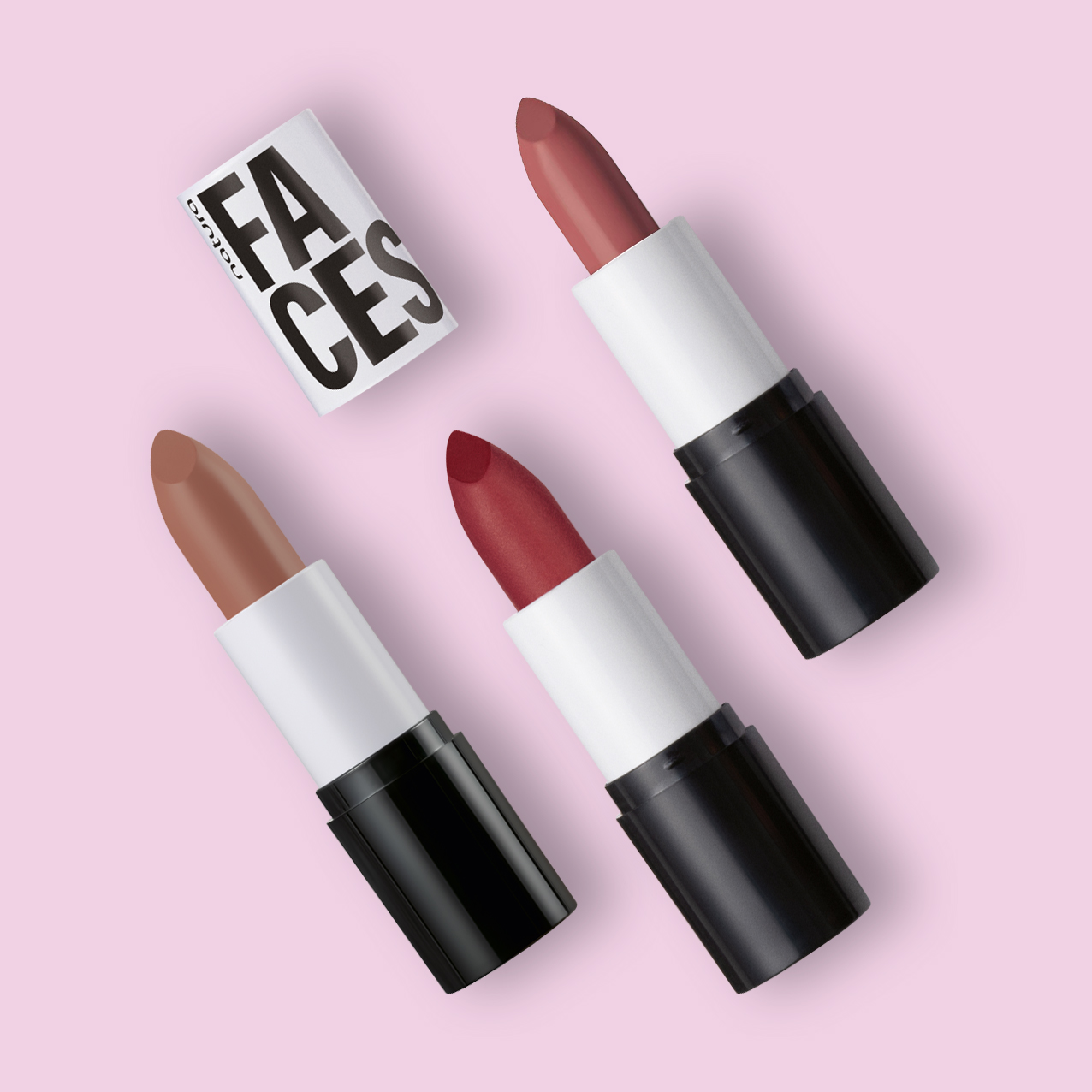 Kit Faces Batons Queridinhos (3 produtos)