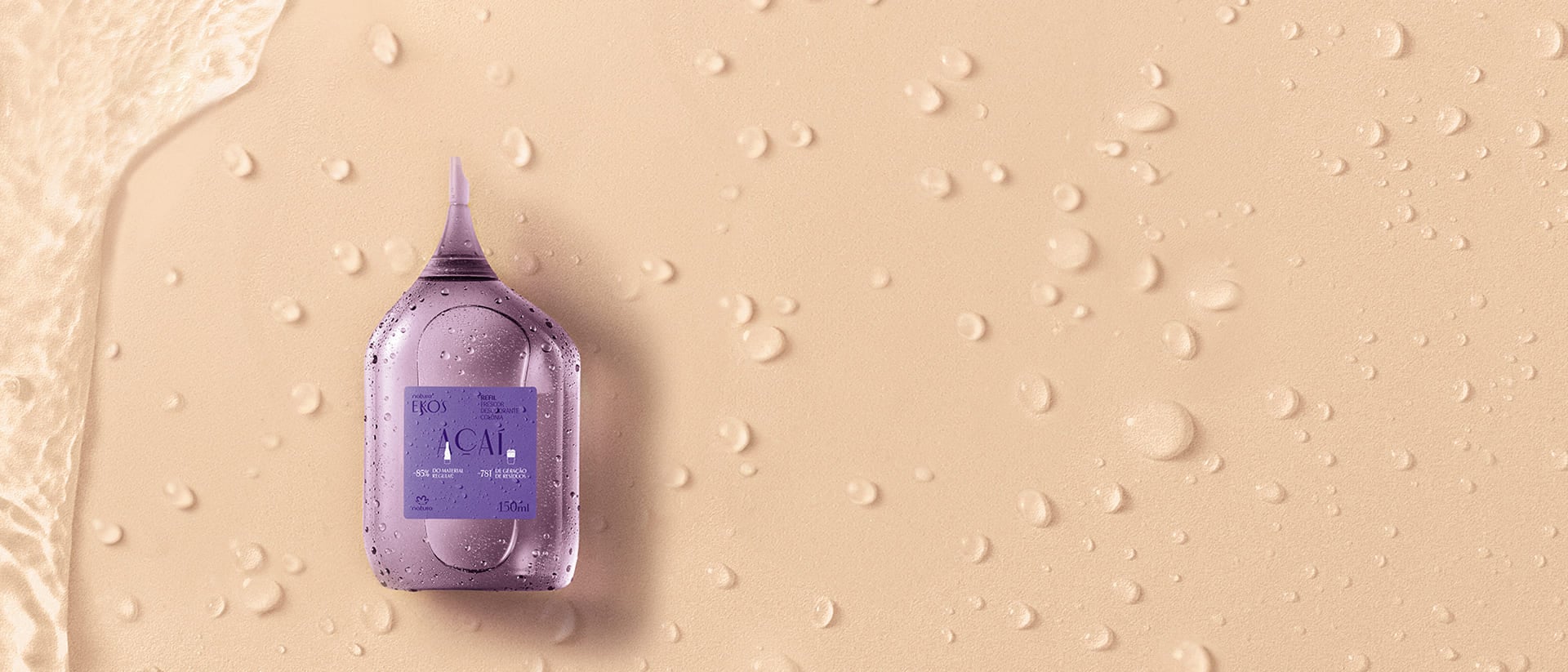 Refil Ekos Frescor Açaí 150 ml