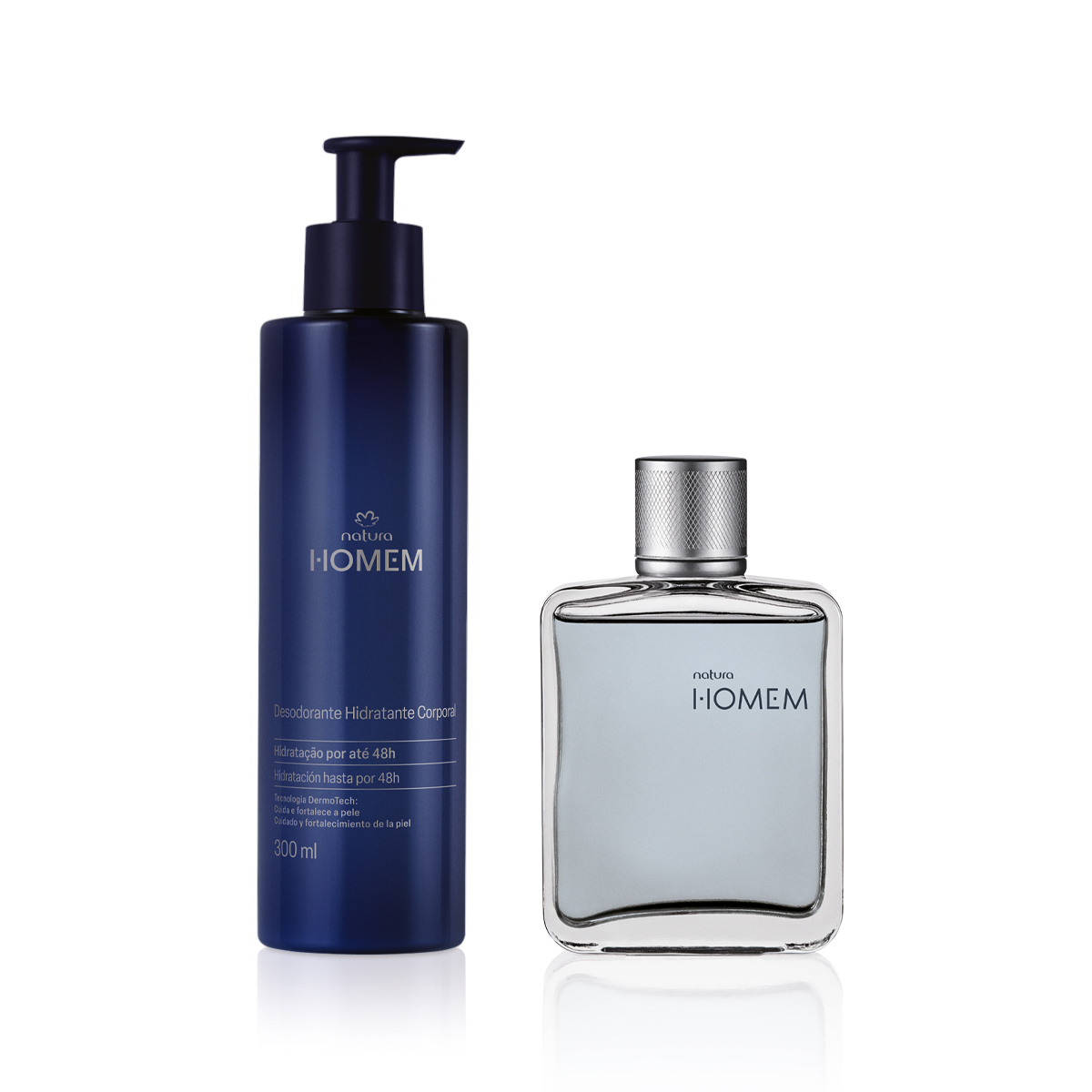 Kit Desodorante Colônia e Desodorante Hidratante Corporal Natura Homem (2 produtos) Kit Desodorante Colônia e Desodorante Hidratante Corporal Natura Homem (2 produtos)