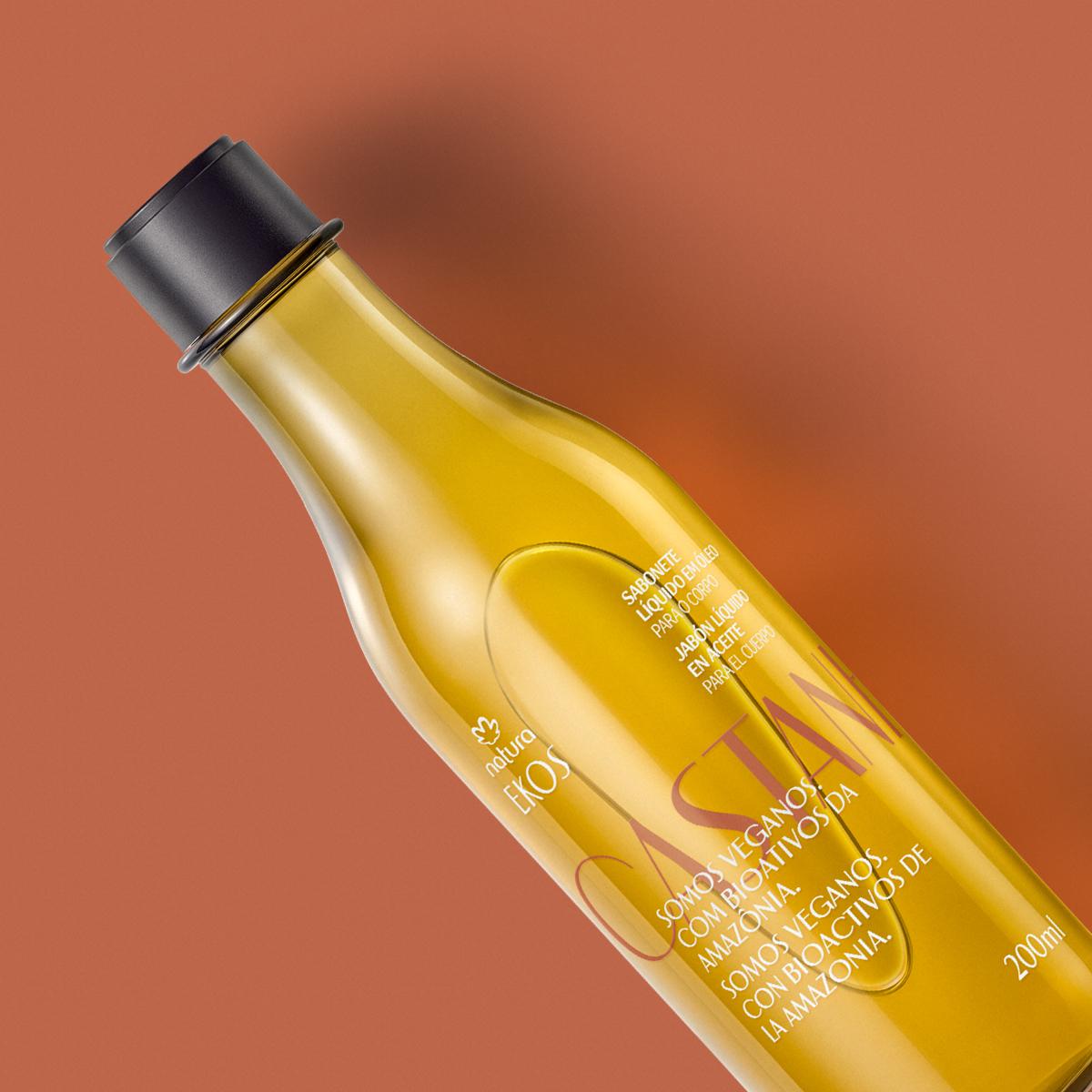 Sabonete em Óleo Corporal Ekos Castanha