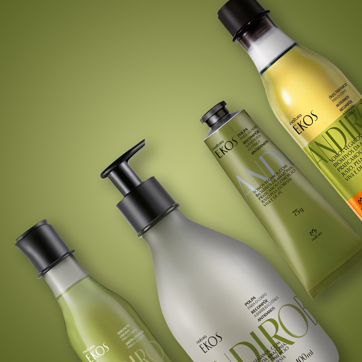 Kit Ekos Andiroba Completo (4 produtos)