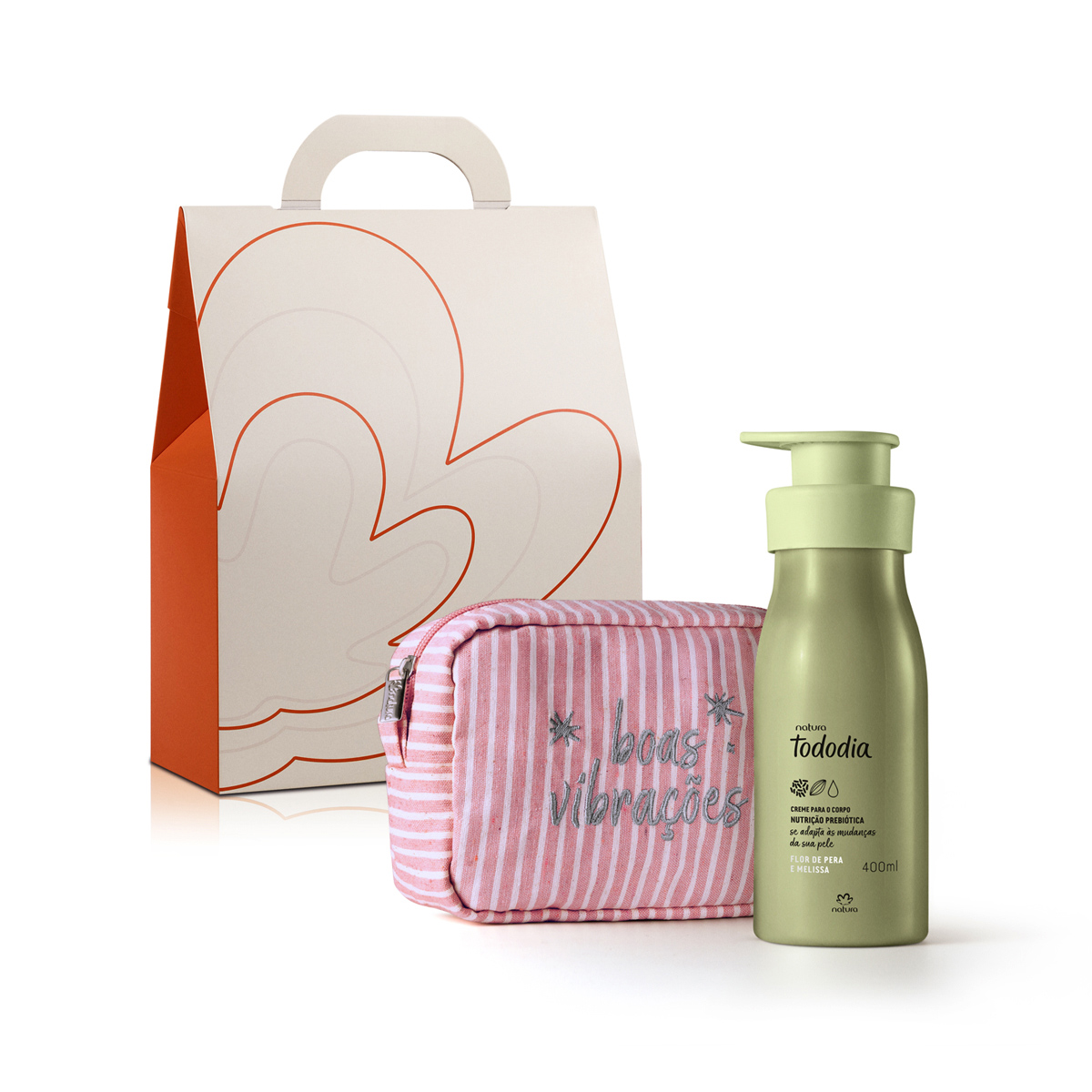 Presente Tododia Flor de Pera e Melissa com Acessório (2 produtos) Presente Tododia Flor de Pera e Melissa com Acessório (2 produtos)