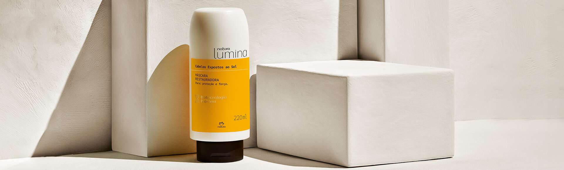 Máscara Restauradora para Cabelos Expostos ao Sol Lumina