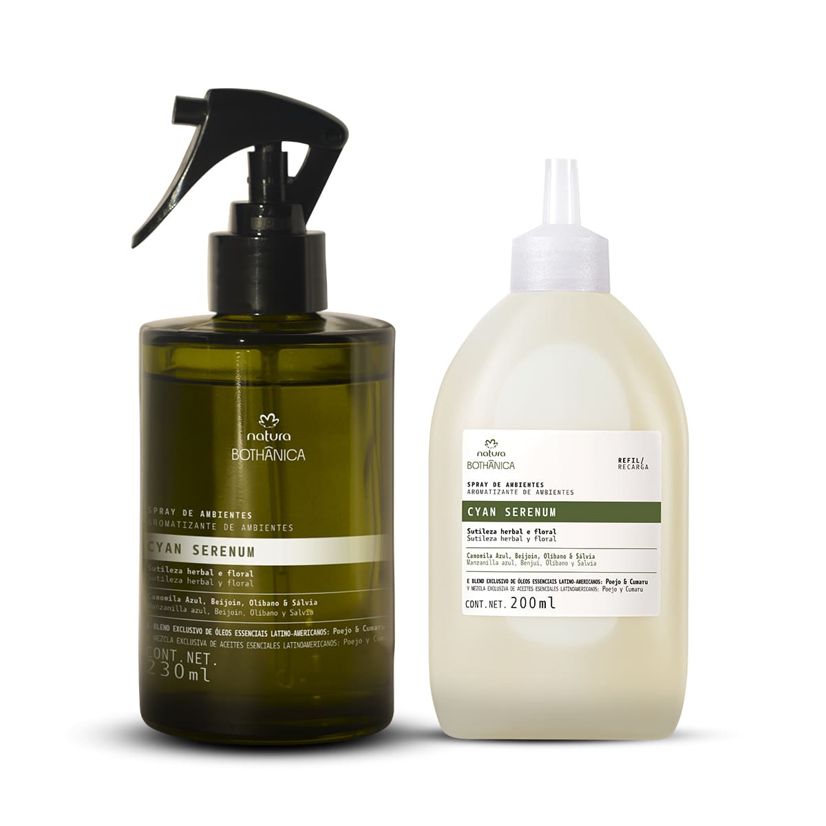 Kit Bothânica Spray para Ambientes Cyan Serenum (2 produtos)
