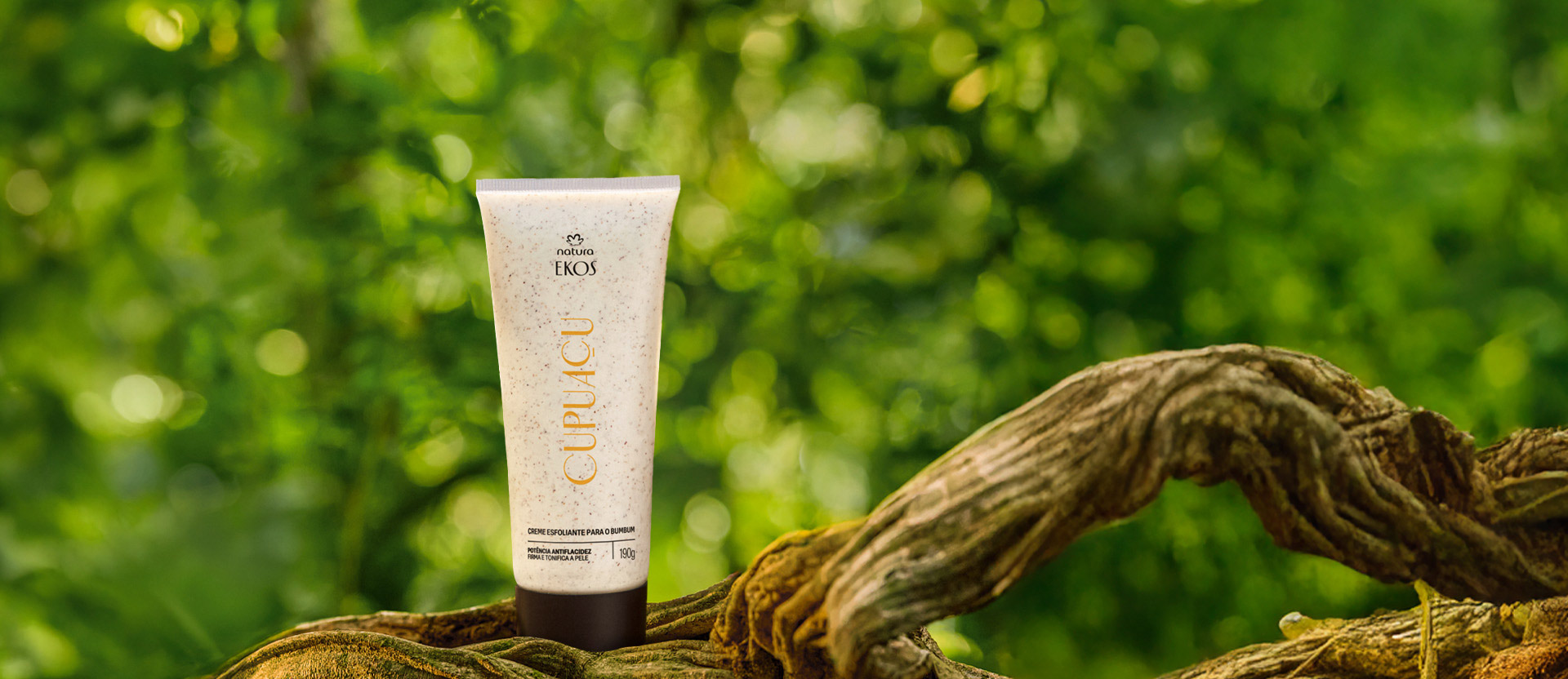 Creme Esfoliante Para o Bumbum Ekos Cupuaçu
