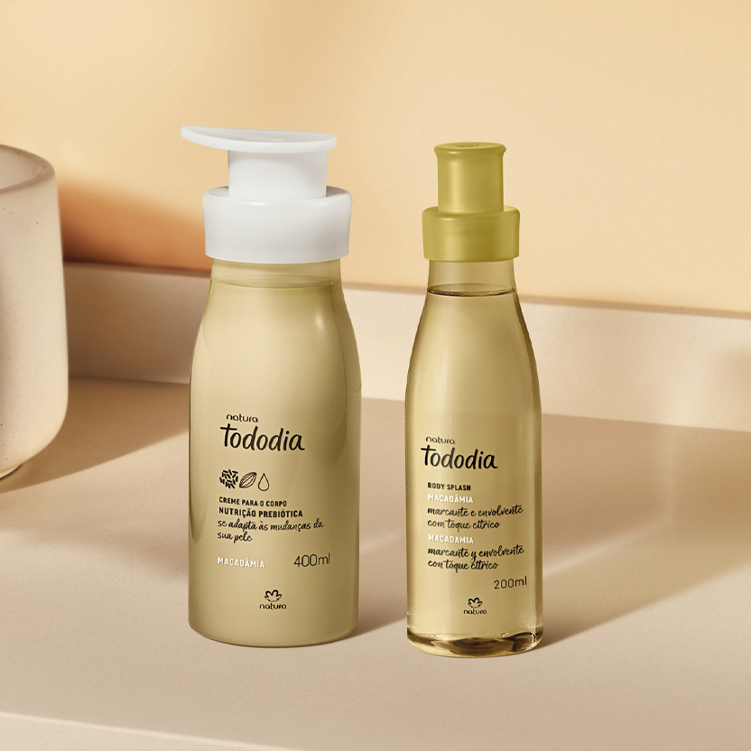 Kit Tododia Macadâmia com Body Splash (2 produtos)