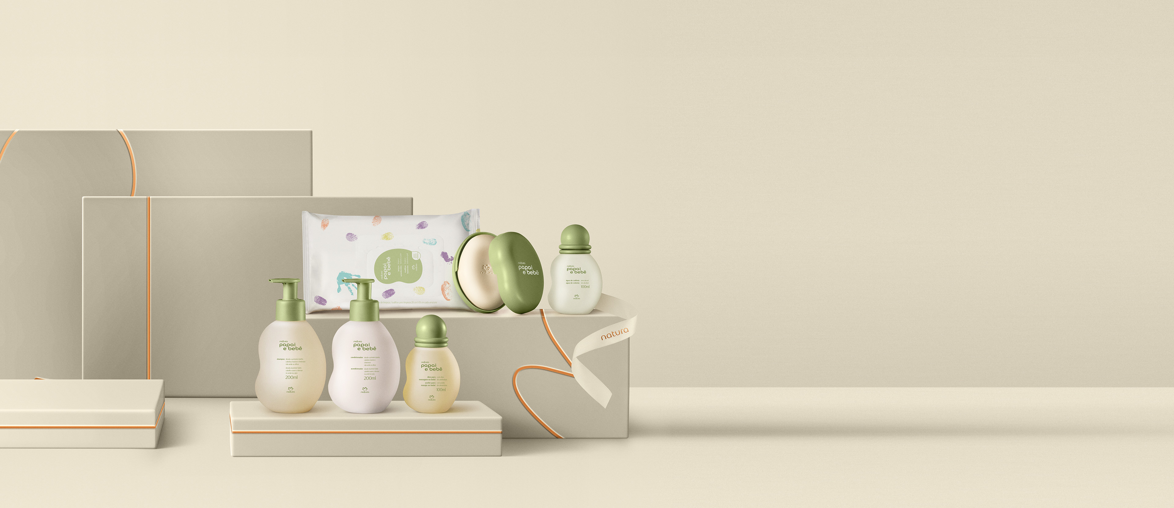 Presente Natura Papai e Bebê Completo (6 produtos)
