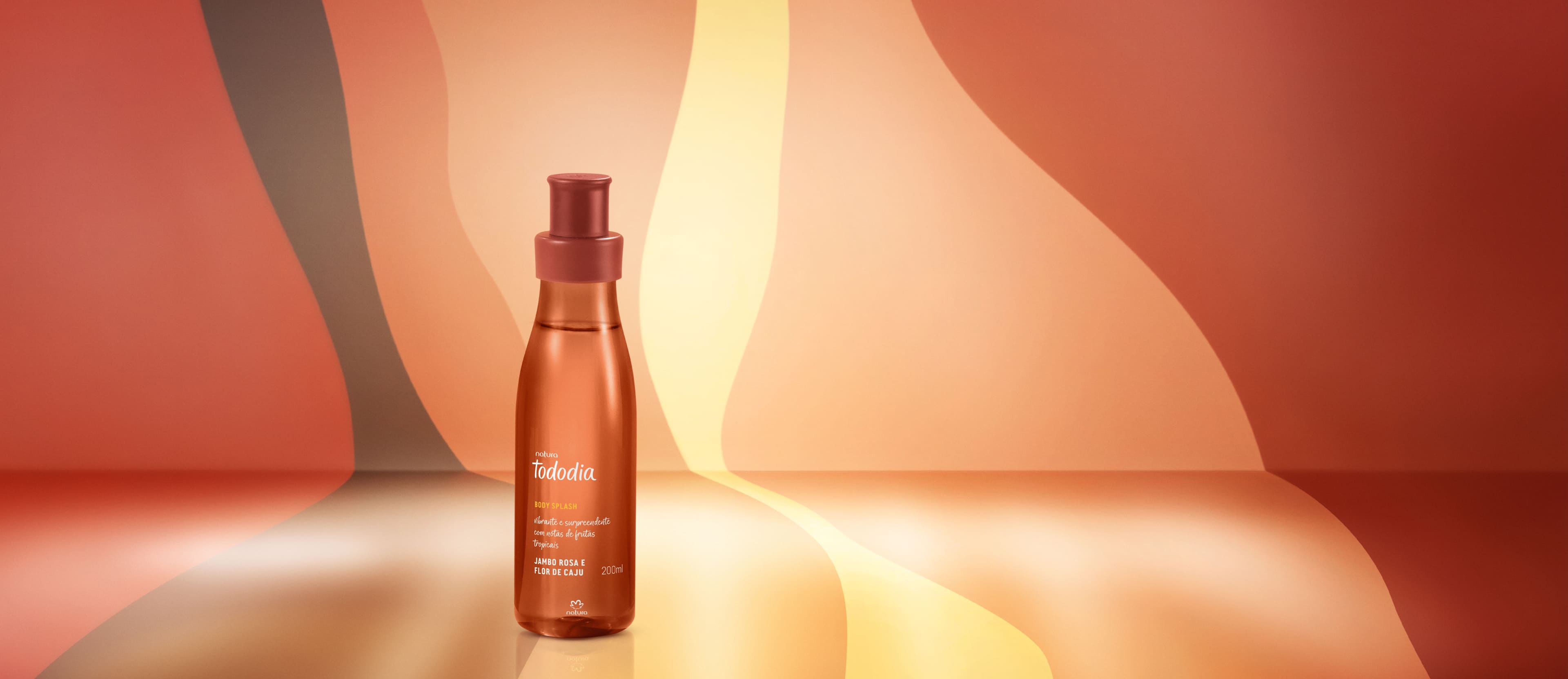 Body Splash Tododia Jambo Rosa e Flor de Caju 200 ml