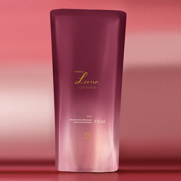 Refil Desodorante Hidratante Corporal Luna Confiante
