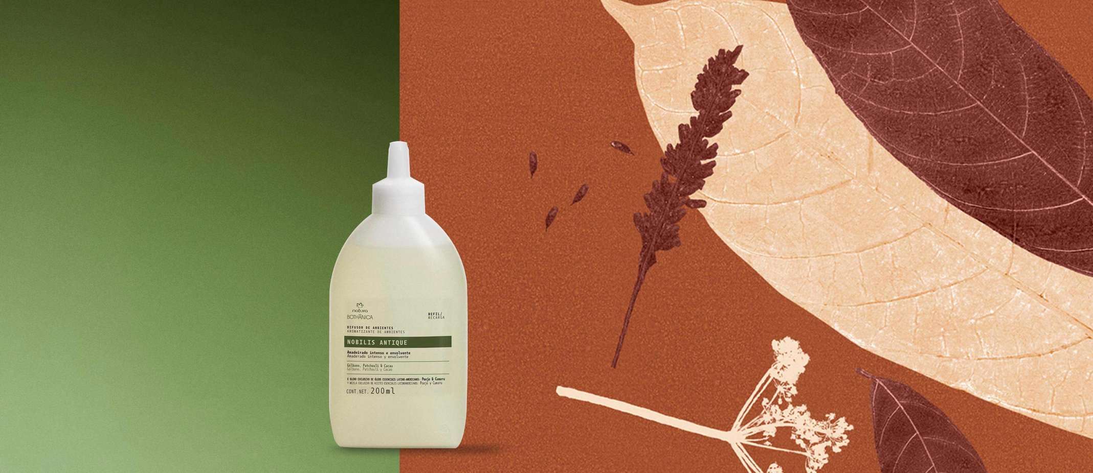 Refil Difusor de Ambiente Natura Bothânica Nobilis Antique