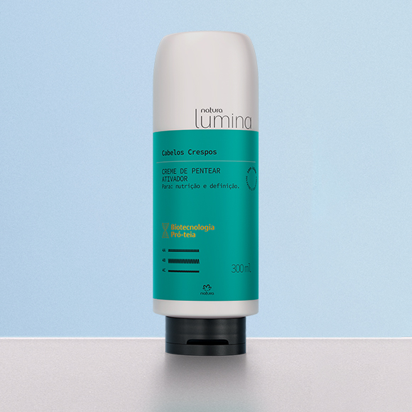 Creme de Pentear Ativador para Cabelos Crespos Lumina