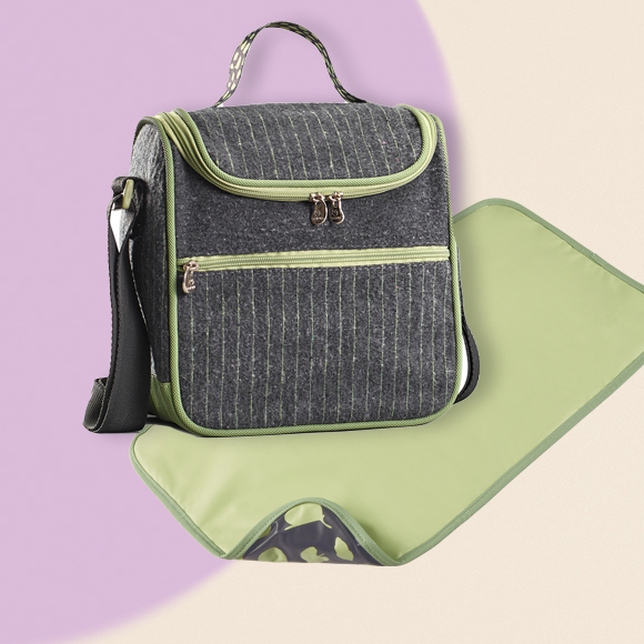 Bolsa Natura Mamãe e Bebê com Trocador