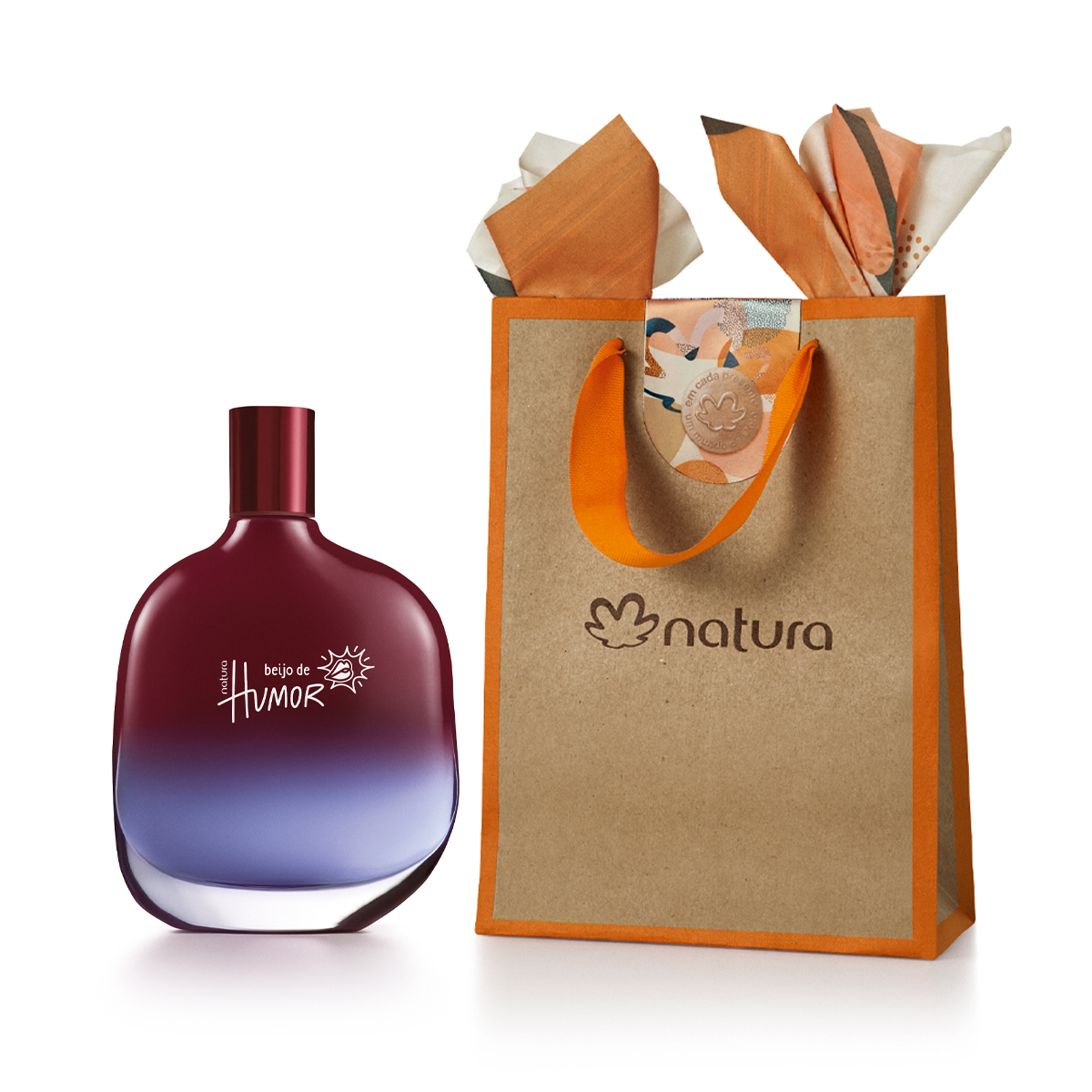 Presente Natura Beijo de Humor Masculino 75 ml