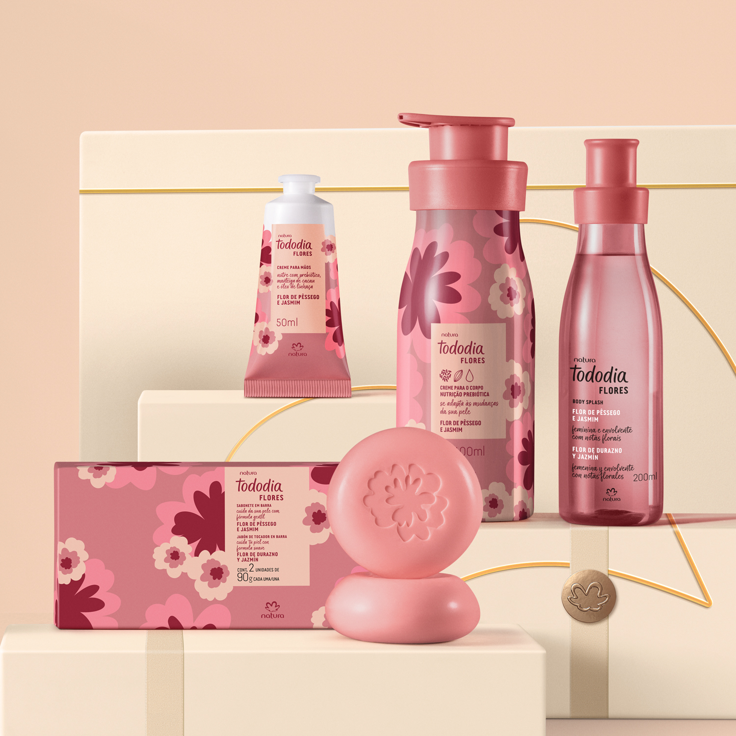 Presente Natura Tododia Flores (4 produtos)