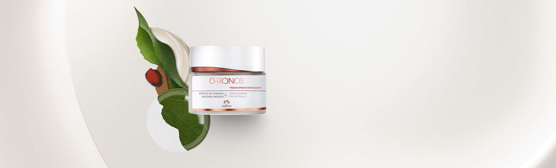 Creme Antissinais Preenchimento e Revitalização 60+ Dia Chronos