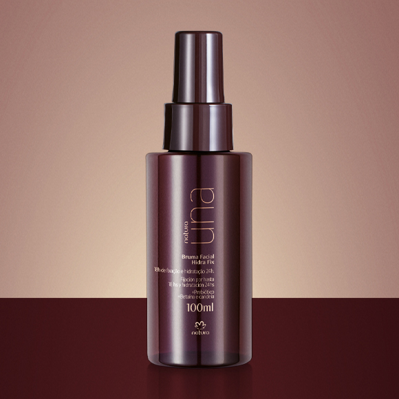 Bruma Facial Hidratante Fixadora Una