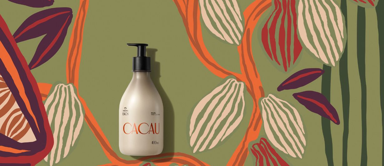 Polpa Desodorante Hidratante para o Corpo Ekos Cacau