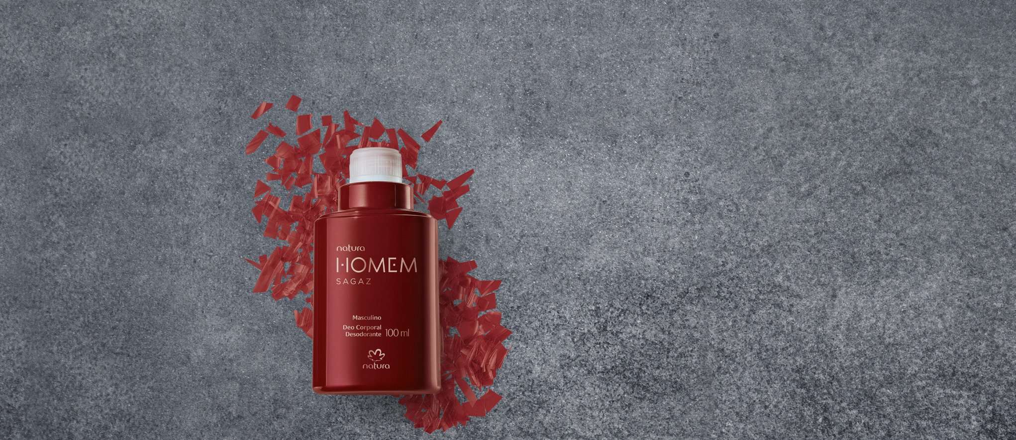 Refil Desodorante Corporal Natura Homem Sagaz