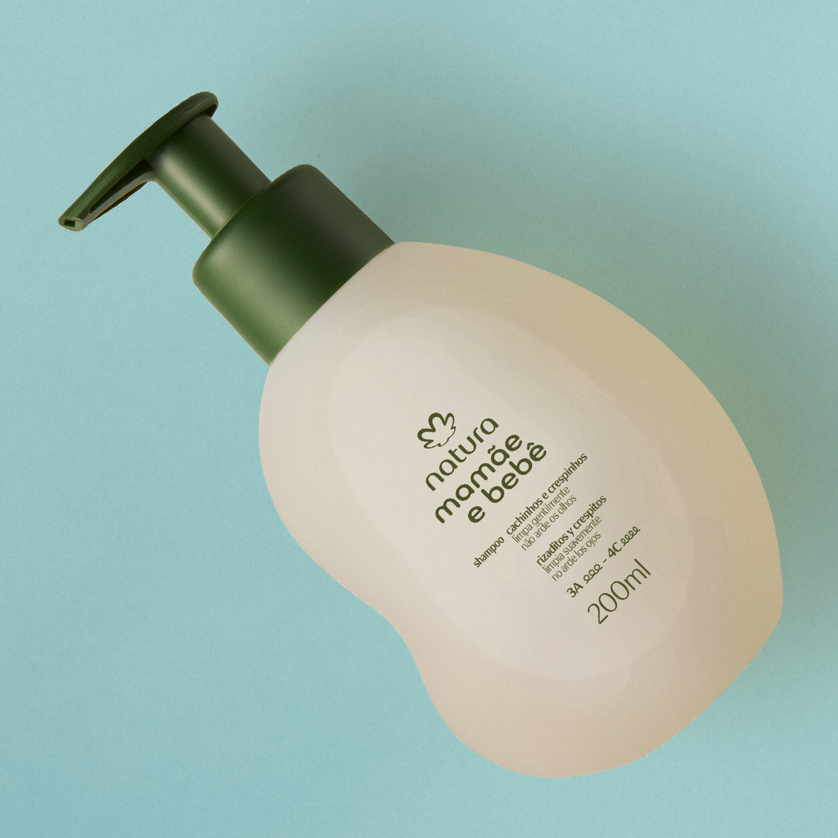 Shampoo Mamãe e Bebê Cachinhos e Crespinhos