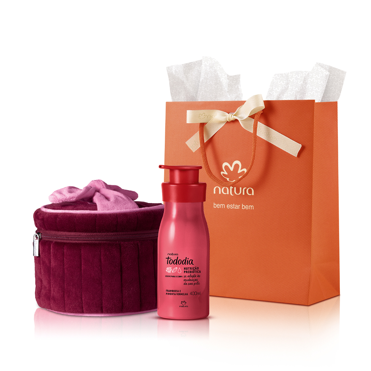 Presente Natura Tododia Framboesa e Pimenta Vermelha (2 produtos)