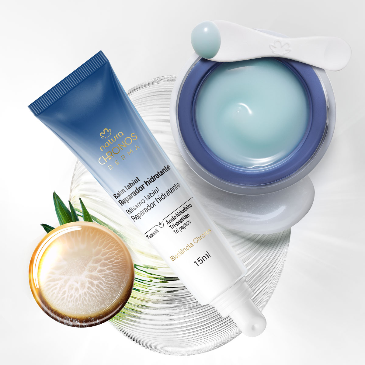 Kit Chronos Derma Hidratante e Balm Labial