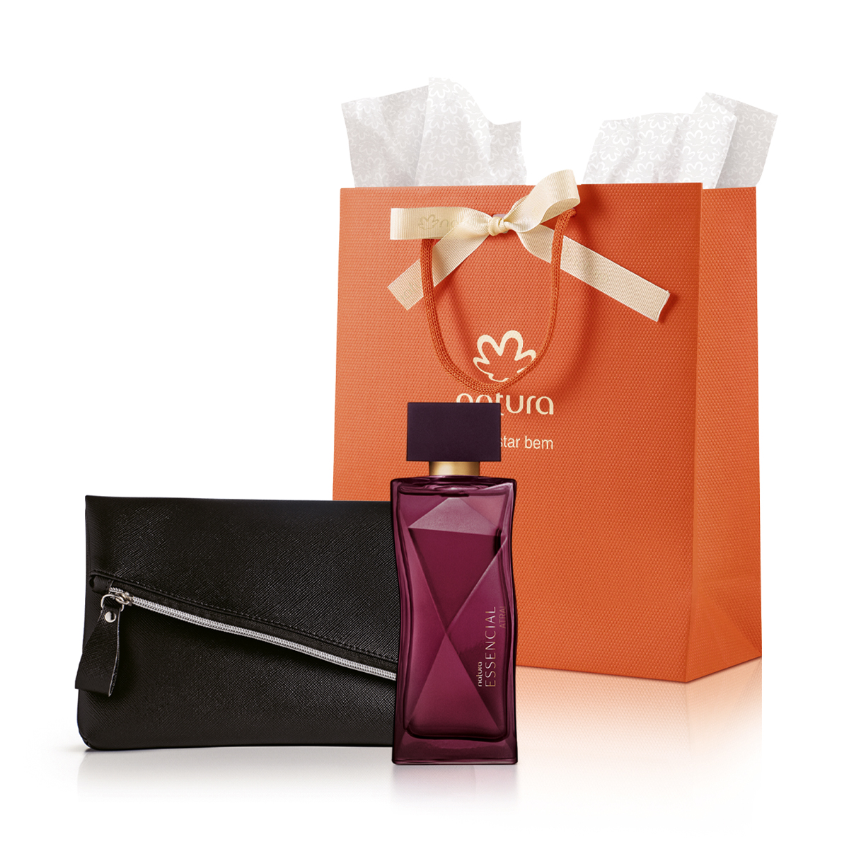 Presente Natura Essencial Atrai Feminino com Acessório (2 produtos)