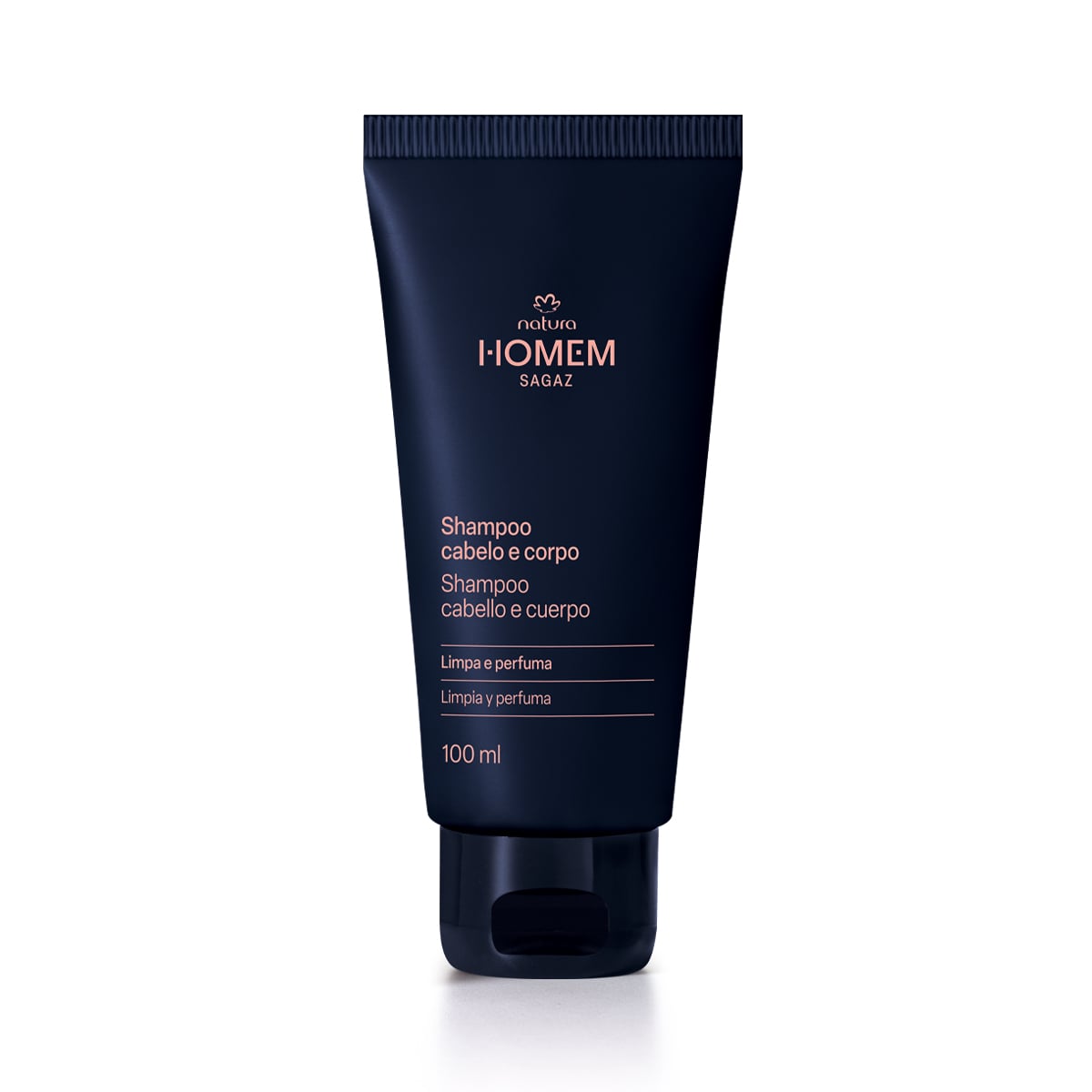 Shampoo Masculino para Cabelo e Corpo Natura Homem Sagaz 100ml