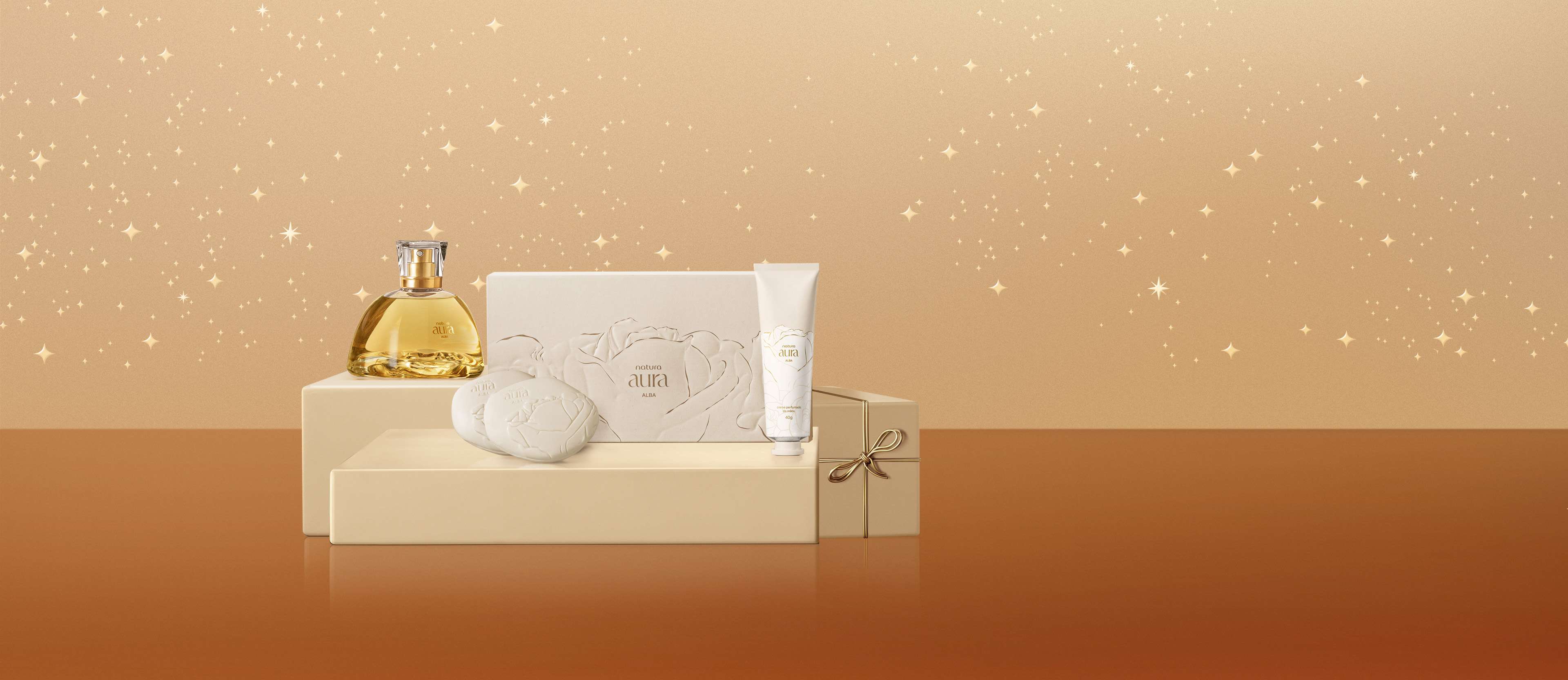 Presente Natura Aura Alba Completo (3 produtos)