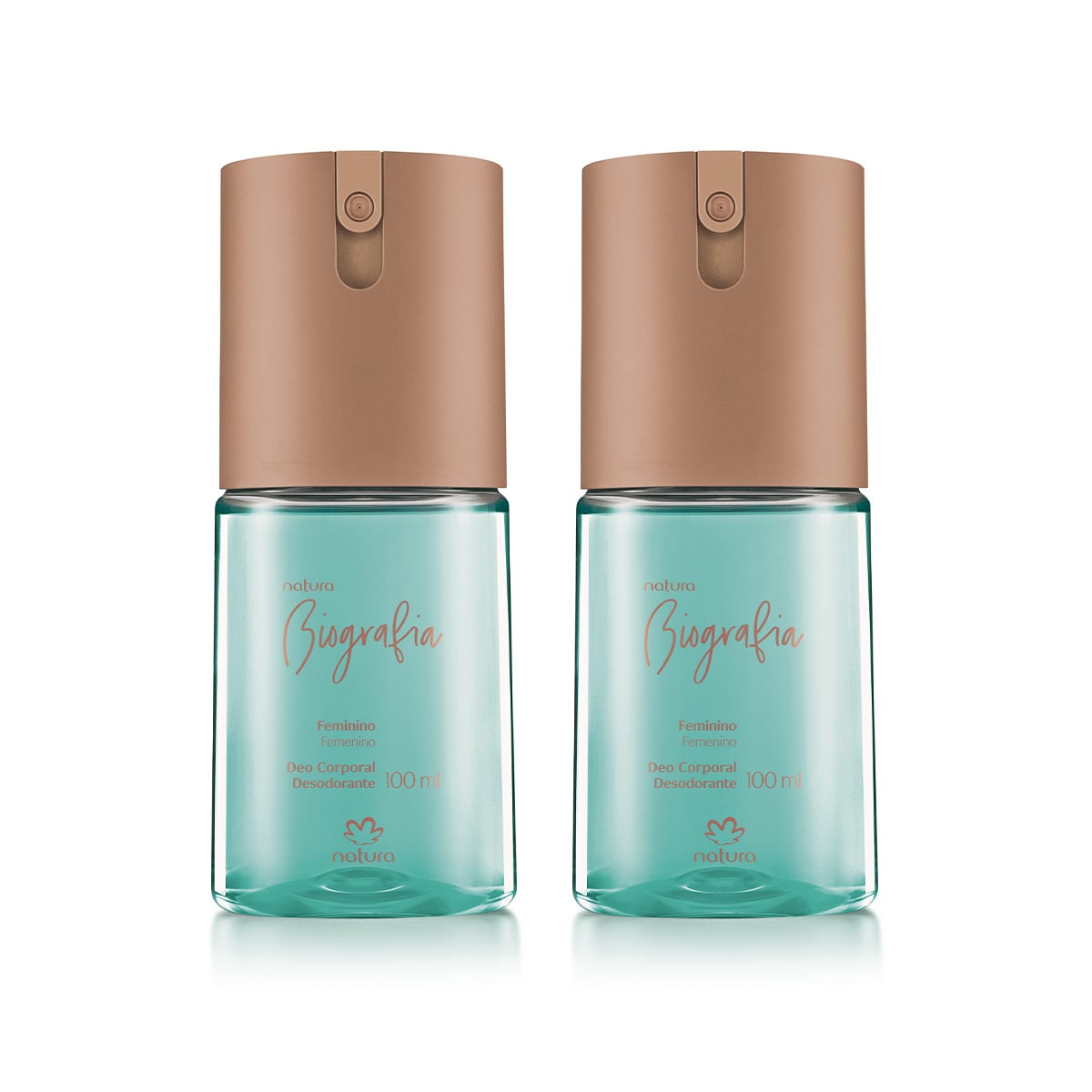 Kit Desodorante Corporal Feminino Biografia (2 produtos)