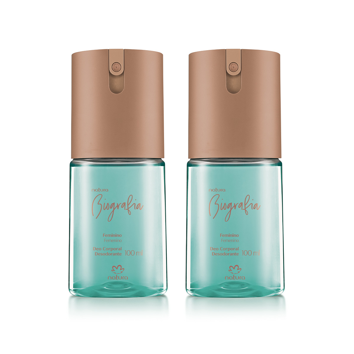 Kit Desodorante Corporal Feminino Biografia (2 produtos)
