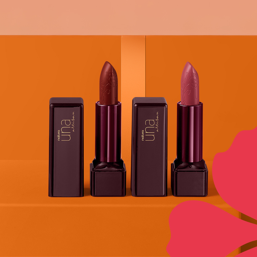 Presente Natura Una Artisan Duo Batons (2 produtos)