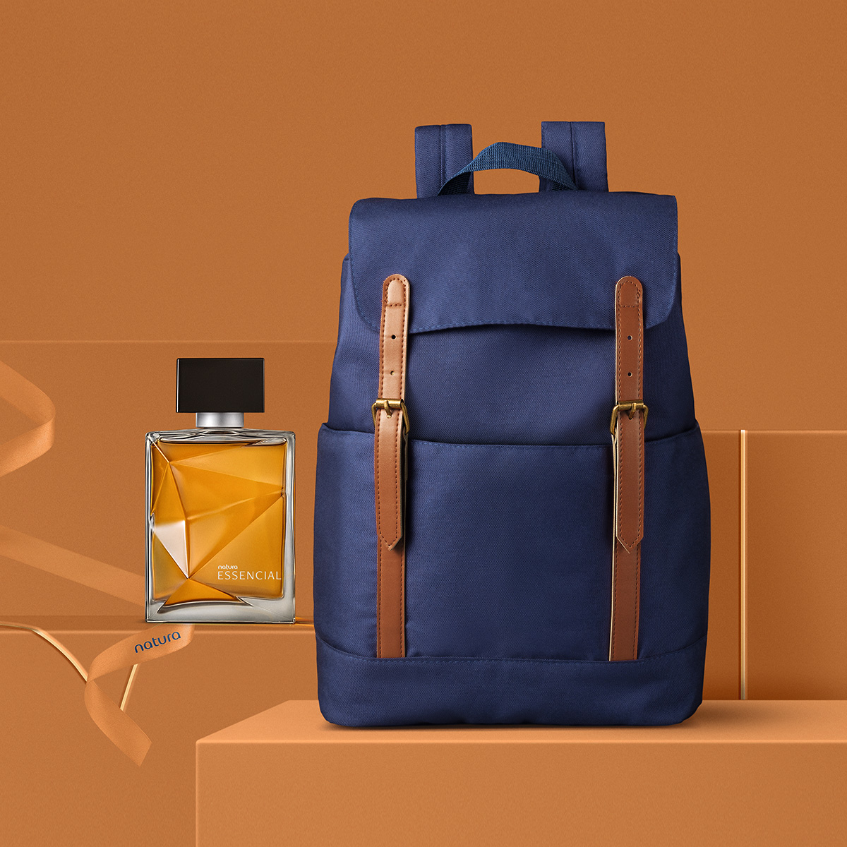 Presente Natura Essencial com Mochila (2 produtos)