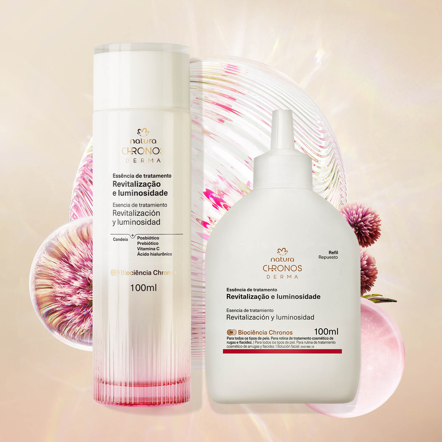 Kit Essência de Tratamento com Refil Chronos Derma