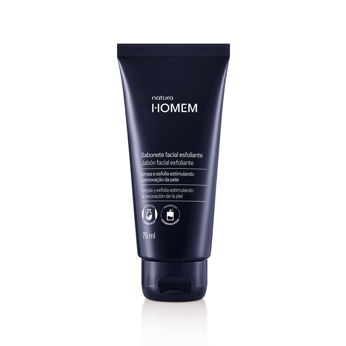Sabonete Facial Esfoliante Natura Homem