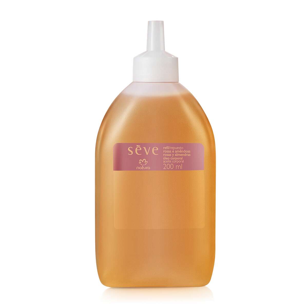 Refil Óleo Desodorante Corporal Sève Rosas e Amêndoas